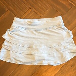 Athleta Light Blue Layered Kids Skirt